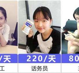 阳春关于斗米兼职上的模特雇用的信息