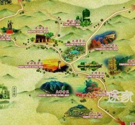 阳春景点地图(长沙景点地图)