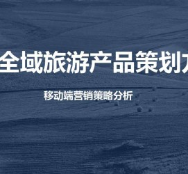 阳春旅游方案(旅游方案策划书模板)